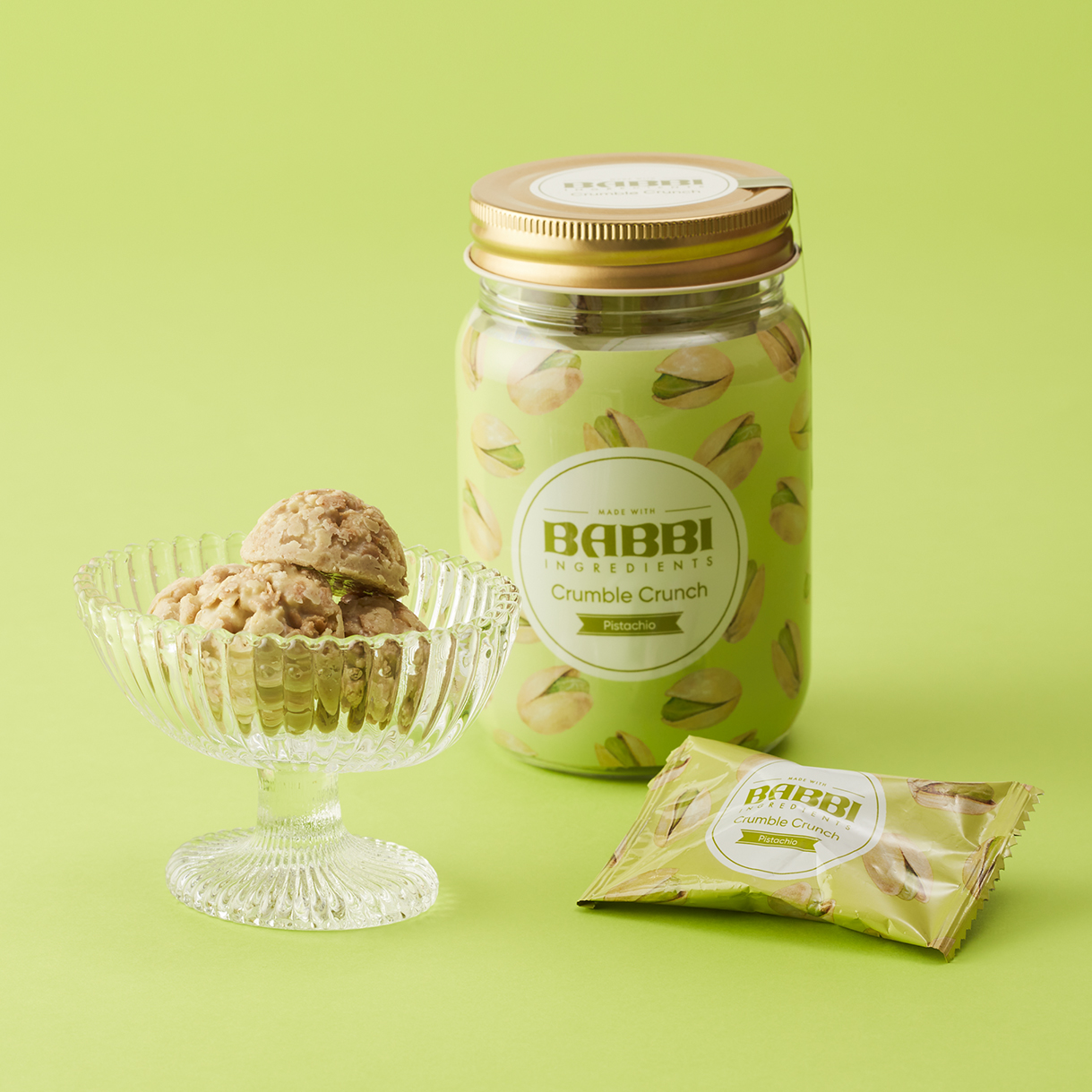 ピスタチオ クランブルクランチ｜BABBI